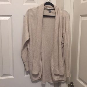 Tan cardigan